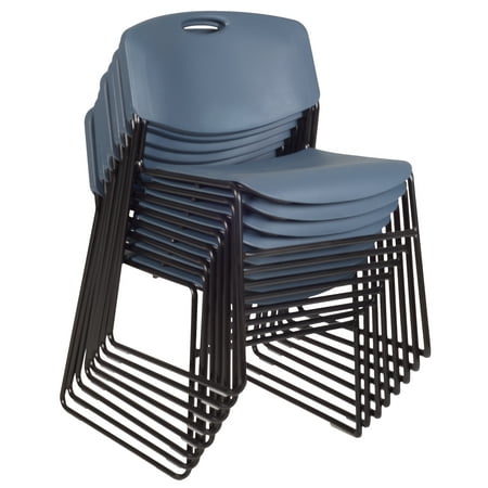 Zeng Stack Chair (8 pack)- Blue