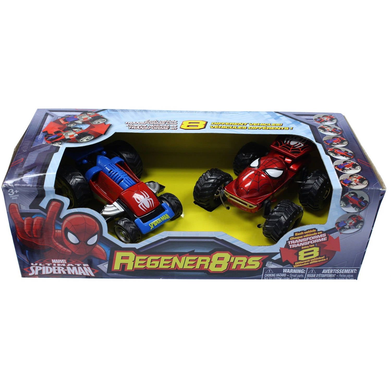 Regener8'rs Ultimate Spider-Man 2 Pack, Small Scale