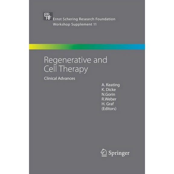 Regenerative and Cell Therapy: Clinical Advances, (Paperback)
