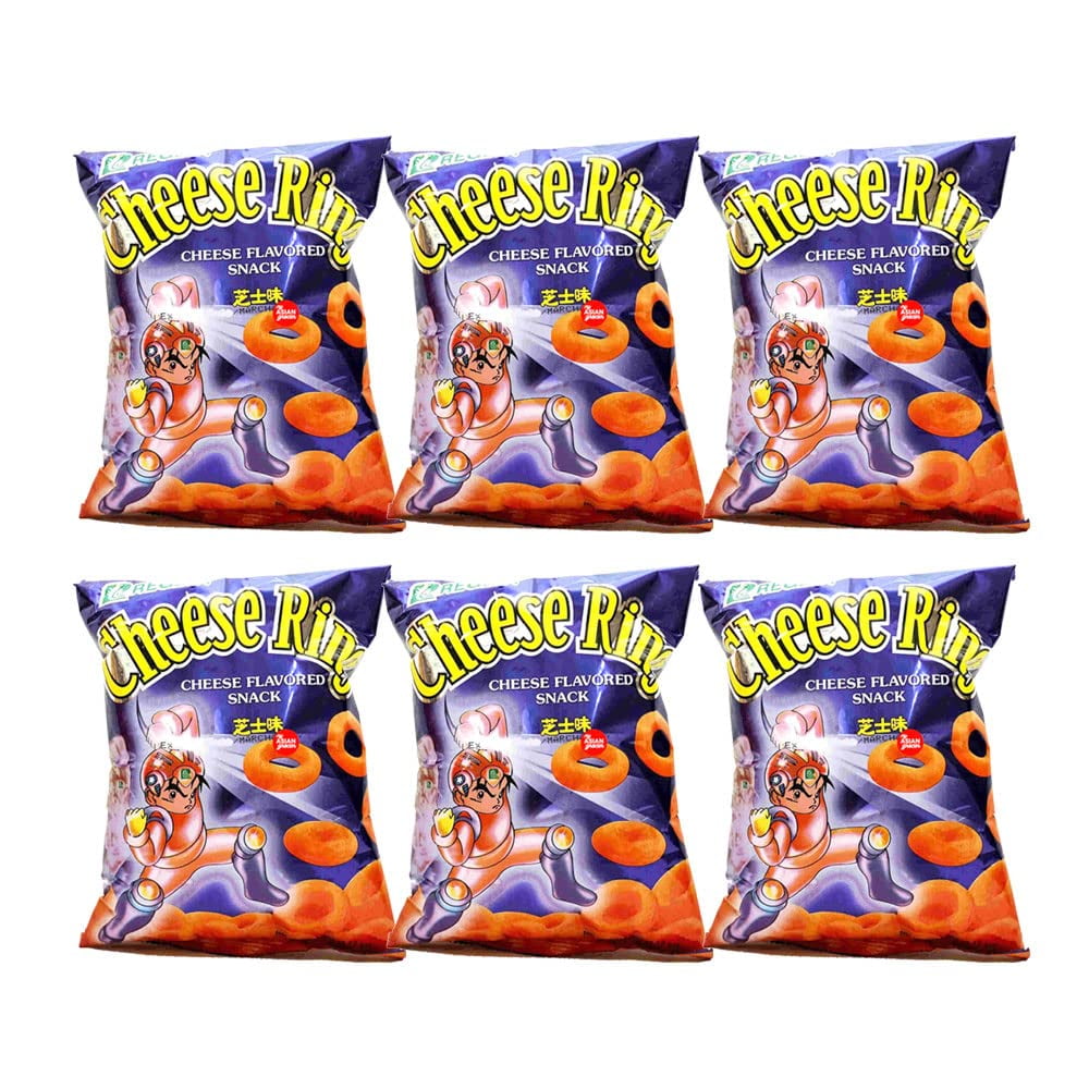Regent Cheese Ring Cheese MMF7 Flavored Snack 60g, 6 Pack