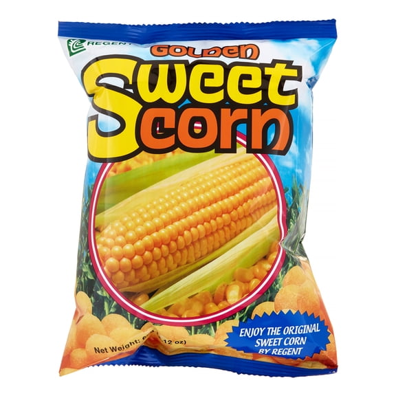 Regent Golden Sweet Corn Snacks, 60 Gram