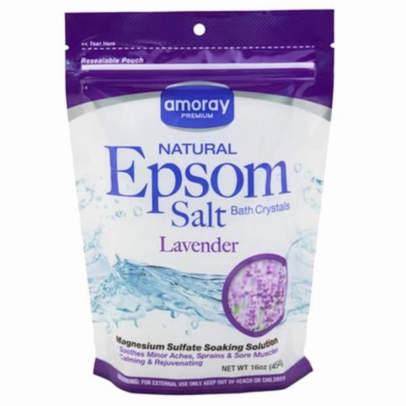 Regent Products 115494 16 oz Lavender Amoray Bag Epsom Salt - Pack of 12