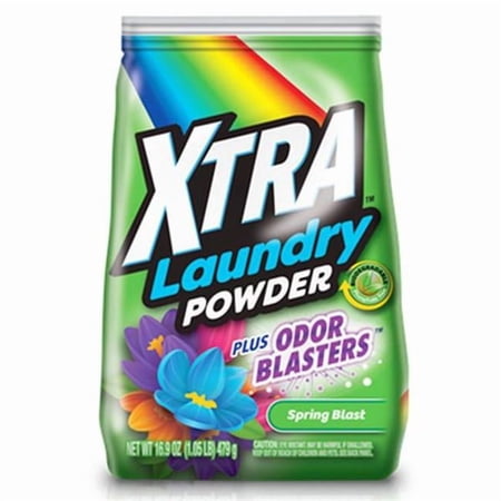Regent Products 16.9 oz Powder Plus Odor Blaster Spring Blast Xtra Laundry Detergent - Pack of 12