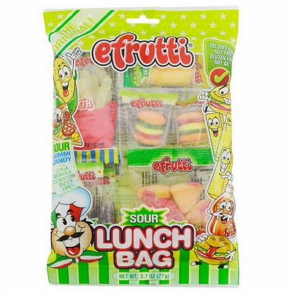 efrutti Gummi Sour Lunch Bag 2.7 oz.