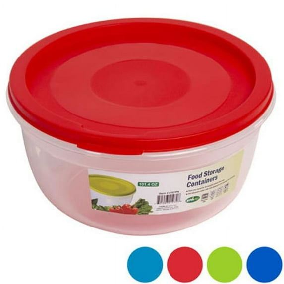 Regent Products 419720 12.6 Cup 4 Color Food Storage in PDQ No.Solitare
