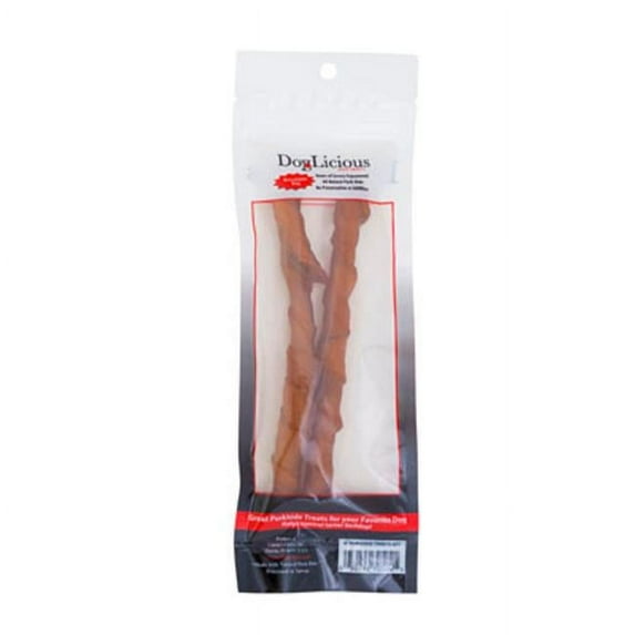 Regent Products 70504 6 in. Park Hidden Resealable Bag Rawhide Dog Chew - Pack of 2