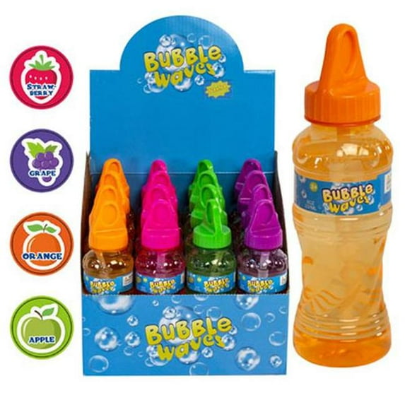 Regent Products 8 oz Bubbles Bottle Scented with Wand, 4 Assorted - 16 Piece