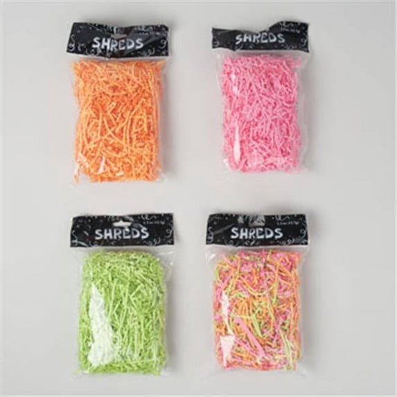 Regent Products G24814N Shreds Paper Neon - Pack Of 36