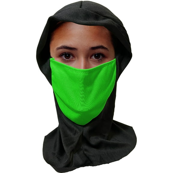 Regent Products Inc Ninja Hood With Green Fabric Mask Costume Accessory