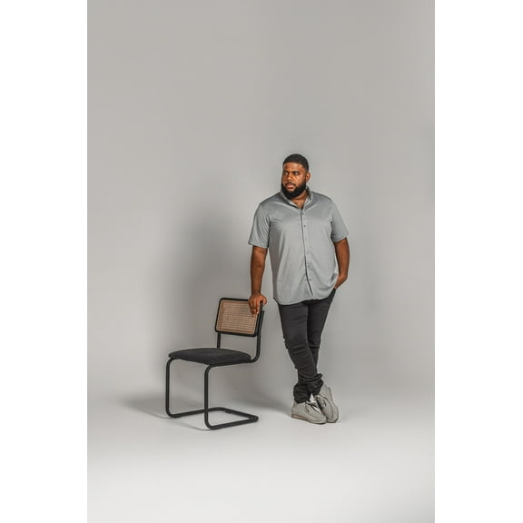 Regent Row Men’s Big & Tall Commuter Short Sleeve Button Down Shirt