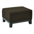 thumbnail image 1 of Regent Storage Ottoman-Color:Milford Java, 1 of 4