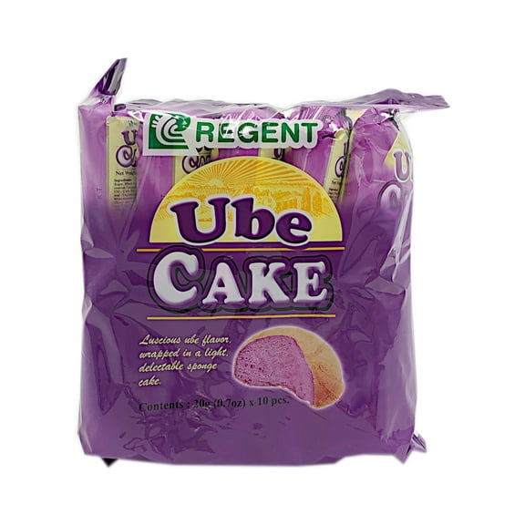 Regent Ube Cake 10 pieces in a Pack