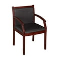 thumbnail image 1 of Regency Regent Side Chair- Mahogany/ Black, 1 of 3
