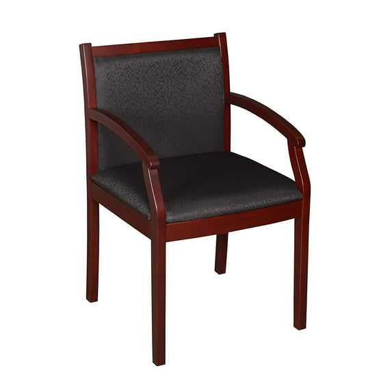 Regency Regent Side Chair- Mahogany/ Black