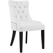 Regent Vinyl Dining Chair White