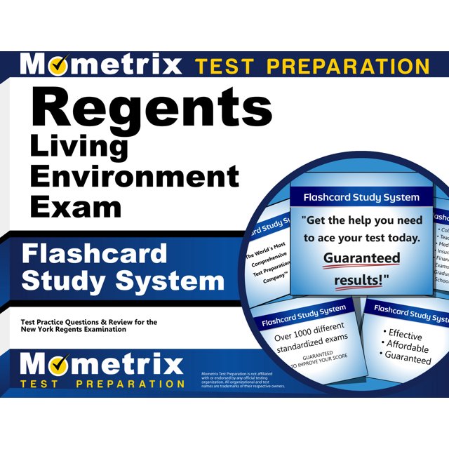 Regents Living Environment Exam Flashcard Study System Regents Test
