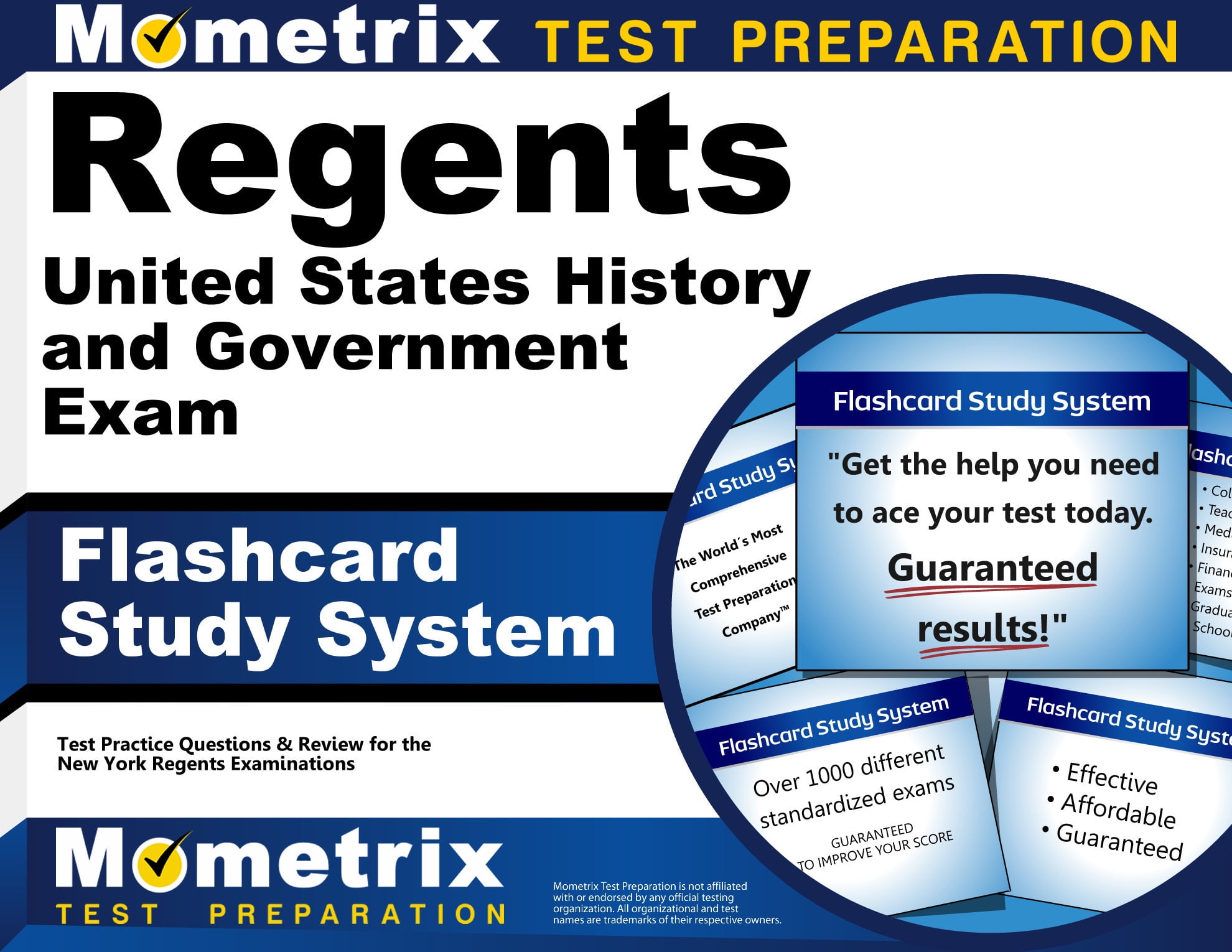 Regents United States History and Government Exam Flashcard Study