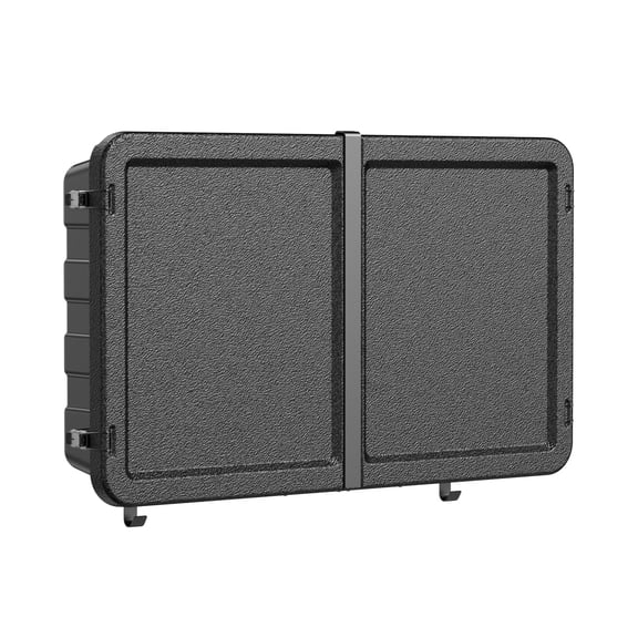 Regetek Outdoor TV Enclosure(32-45 Inch TV), Weatherproof Hard Cover Lockable TV Case shell with Full Motion TV Wall Mount for Patio, Poolside, Porch & Backyard