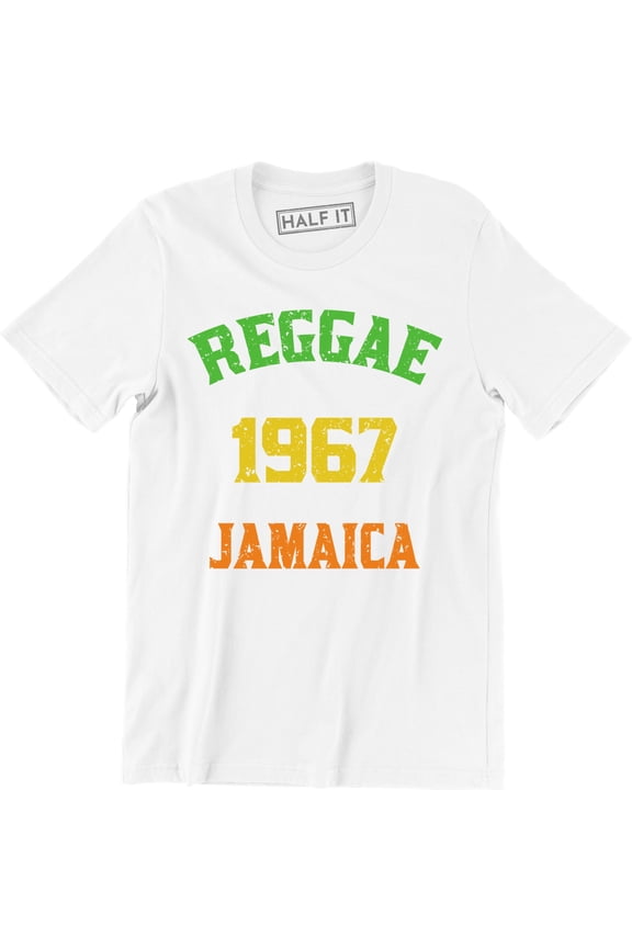 Reggae 1967 Jamaica Music Band Men's Artist Hippie Peace Gift T-Shirt