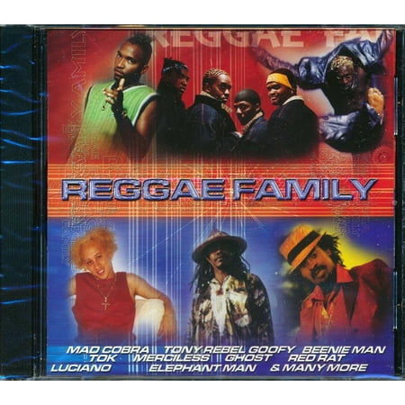 Tony Rebel Luciano Beenie Man CD - Reggae Family 25 tracks - 691050100125