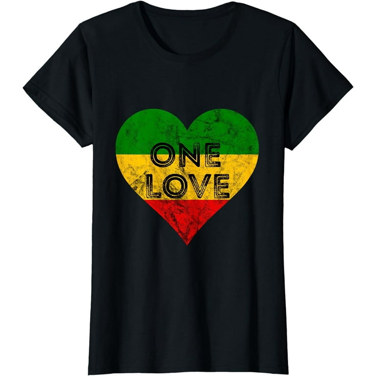 One Love Rasta Reggae Roots Clothing T Shirt Tee No War One Love Rasta Reggae Roots Clothing T Shirt Tee No War
