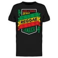 thumbnail image 1 of Reggae Jamaica Love Peace Relax T-Shirt Men -Image by Shutterstock, Male 3X-Large, 1 of 2