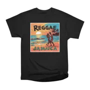 Reggae Jamaica T-Shirt Tee Gift For Him Merch For Her Apparel For Friend