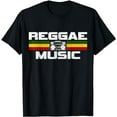 thumbnail image 1 of Reggae Music Rastafari Rasta Jamaica Gift T-Shirt, 1 of 5