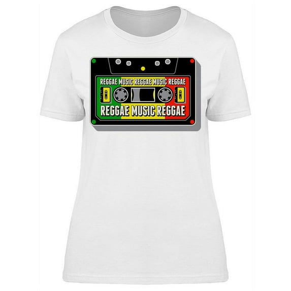 Reggae Music Reggae Music Reggae T-Shirt Women -Image by Shutterstock, Female Medium