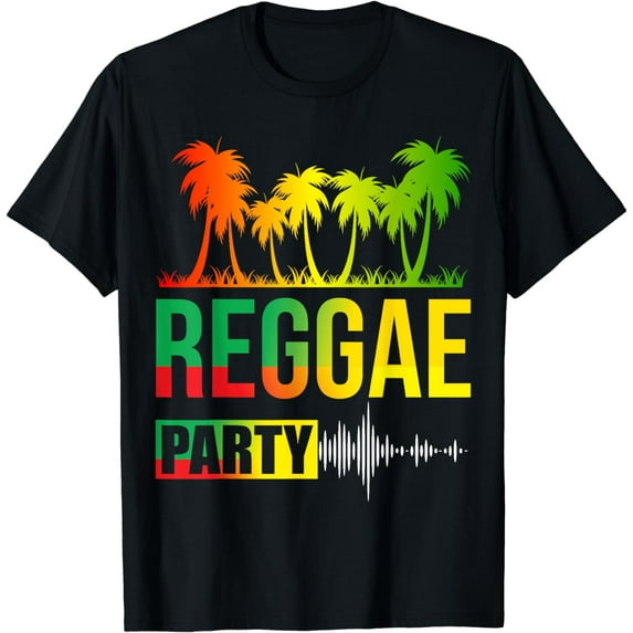 Reggae Party I Rasta I Rastafari I Jamaican Reggae T-Shirt