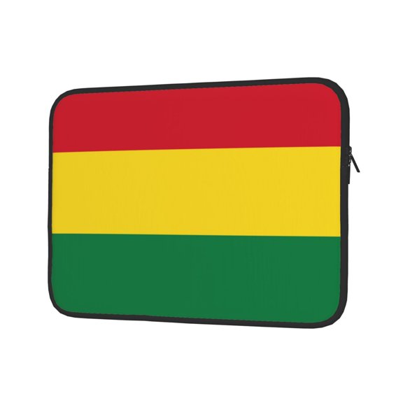 Reggae Rasta Flag Neoprene Laptop Sleeve Computer Bag Notebook Carrying Case Cover Bags 15 inch