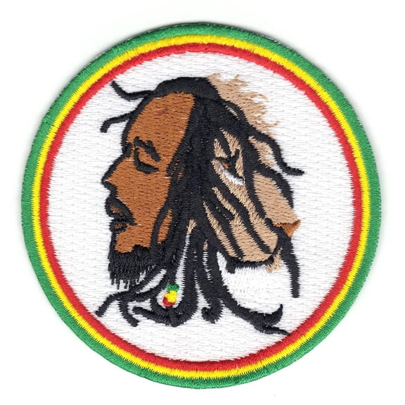 Reggae Rastafarianism King Iron On Patch