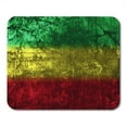thumbnail image 1 of Reggae Red Yellow Green Rasta Flag Rastafarian Aged City Closeup Mousepad Mouse Pad Mouse Mat 9x10 inch, 1 of 3