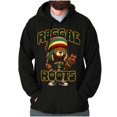 thumbnail image 1 of Reggae Roots Rastafari Teddy Bear Hoodie Sweatshirt Women Men Brisco Brands S, 1 of 1