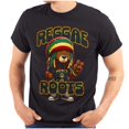 thumbnail image 1 of Reggae Roots Rastafari Teddy Bear Men's Graphic T Shirt Tees Brisco Brands S, 1 of 6