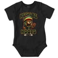 thumbnail image 1 of Reggae Roots Rastafari Teddy Bear Romper Boys or Girls Infant Baby Brisco Brands NB, 1 of 6