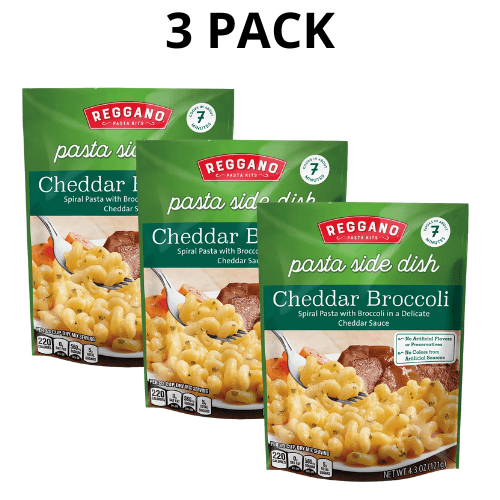 Reggano Cheddar Broccoli Spiral Pasta, 4.3 oz