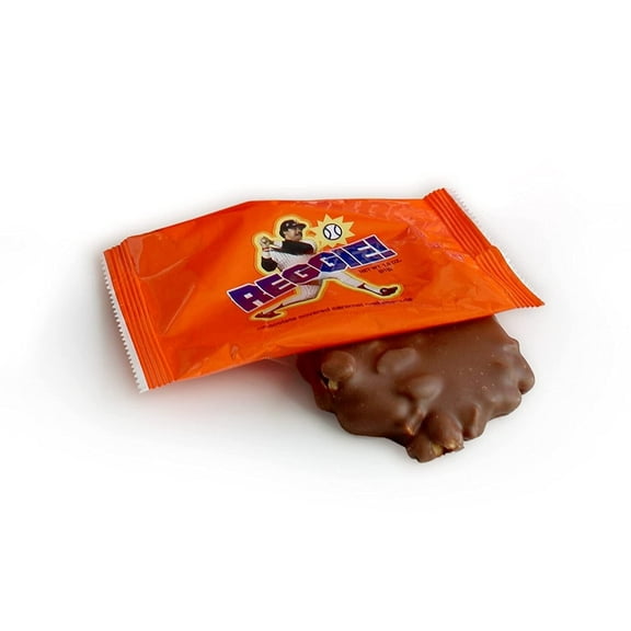 Reggie Bar Milk Chocolate, Caramel & Peanuts 6 Count (1.8 oz Bars)