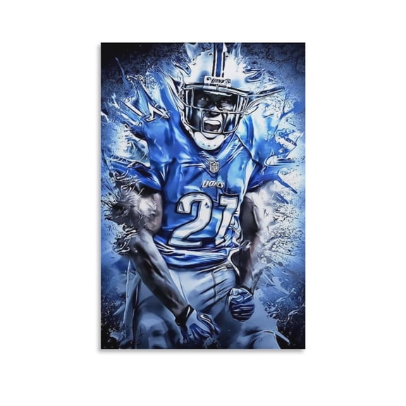 Reggie Bush Canvas Poster Print Photo Art Painting Canvas Poster Home Decorative Bedroom Modern Decor Posters Gifts 16x24inch(40x60cm)