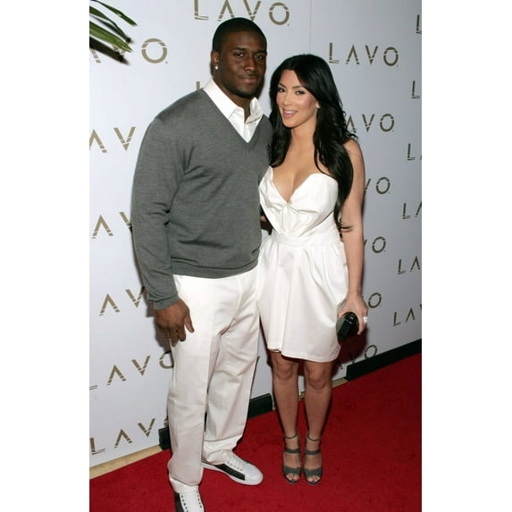 Reggie Bush Kim Kardashian In Attendance For Queen Of Hearts Ball At Lavo Lavo Restaurant And Nightclub At The