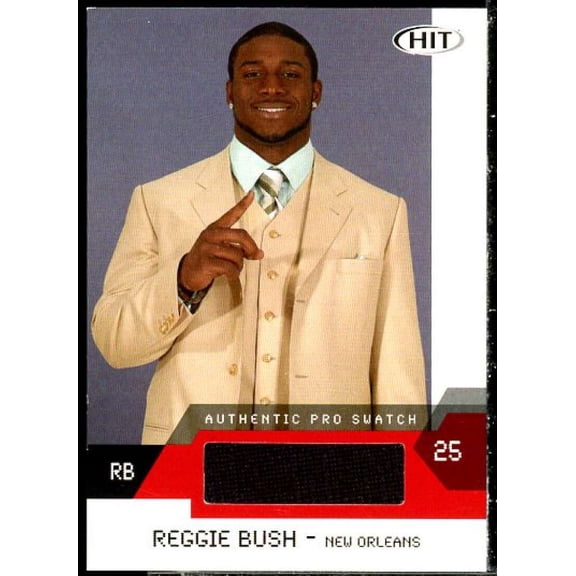 Reggie Bush Pro Rookie Card 2007 SAGE HIT Jersey Bonus Gold #RBP