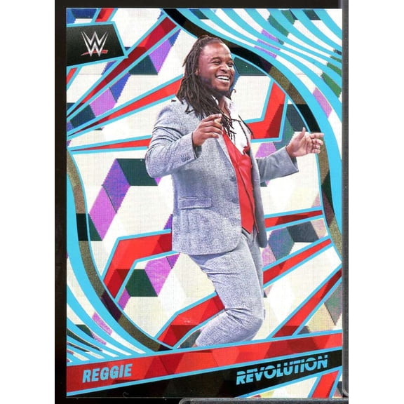 Reggie Card 2022 Revolution WWE Cubic #78