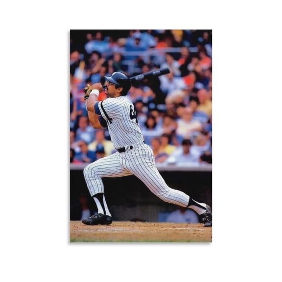 Reggie Jackson Canvas Poster Canvas Art Poster and Wall Art Picture Print Modern Family bedroom Decor Posters 12x18inch(30x45cm)