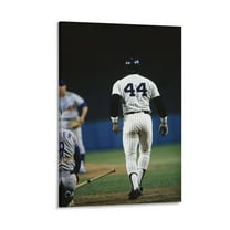 Reggie Jackson Canvas Poster Picture Print Wall Art Poster Painting Canvas Posters Artworks Gift Room Aesthetic 20x30inch(50x75cm)