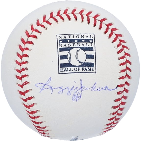 Reggie Jackson New York Yankees Autographed Hall of Fame Logo Baseball - Fanatics Authentic Certified