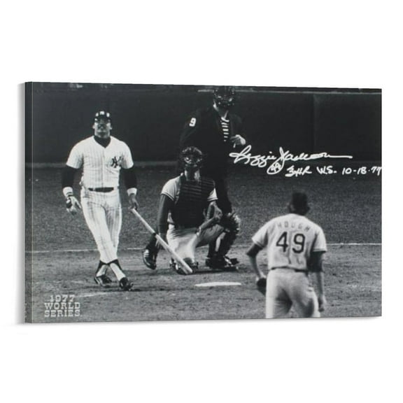 Reggie Jackson Poster Canvas Poster Gifts Canvas Painting Poster Wall Art Decorative Picture Prints Modern Decor 16x24inch(40x60cm)