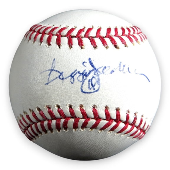 Reggie Jackson Signed Autographed Baseball A's Angels Yankees PSA U08030