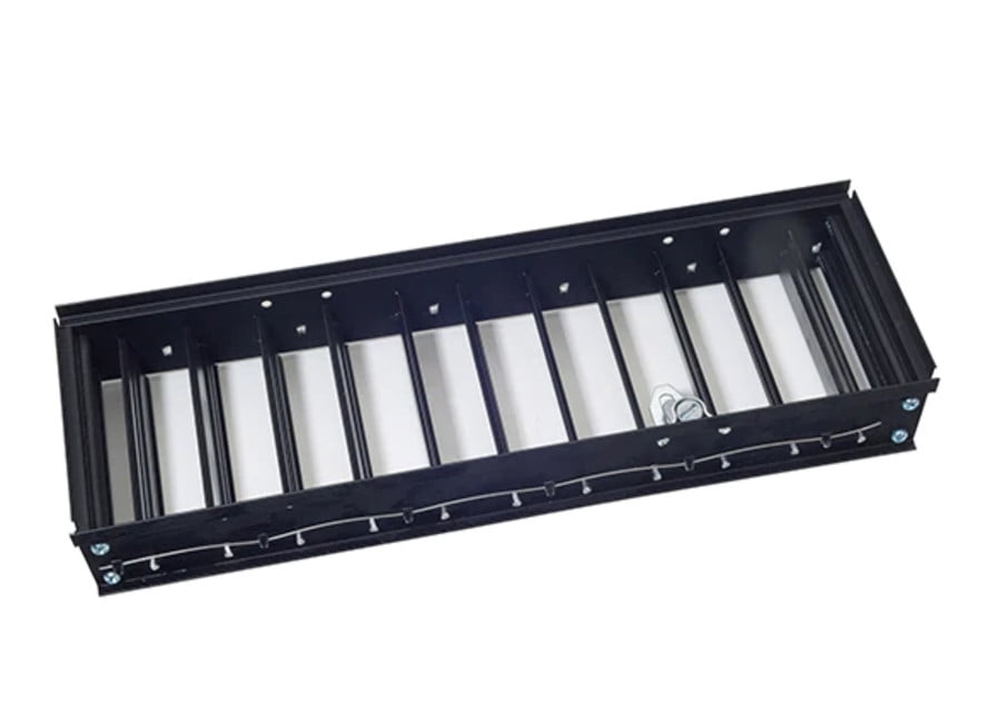 Reggio Registers 610-BL Adjustable Air Flow Louver For 4" X 8" Vent - Black