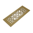 thumbnail image 1 of Reggio Registers 808-Anh Scroll 6" X 6" Aluminum Floor Grille - Gold, 1 of 5
