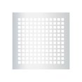 thumbnail image 1 of Reggio Registers G1414-Snh Grid Series 12" X 12" Floor Grille - Silver, 1 of 2